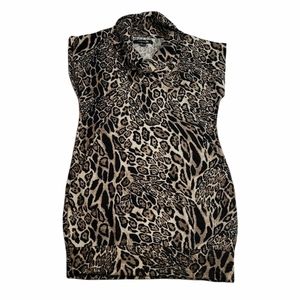 Forever 21 Knit Leopard Print Dress